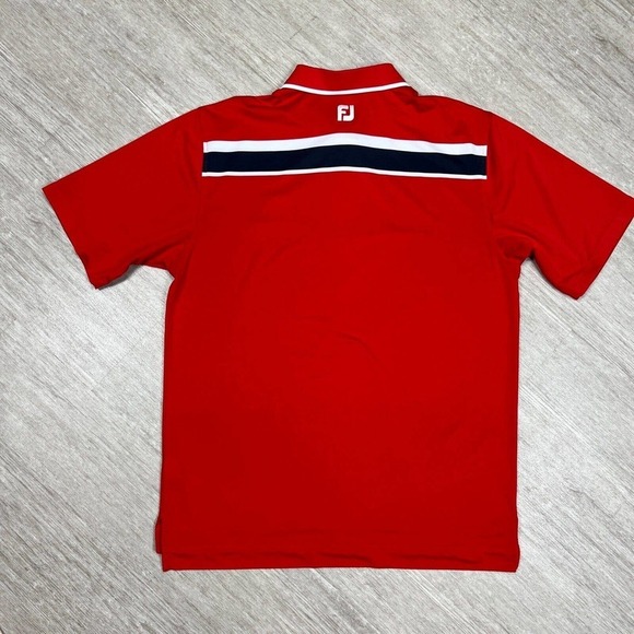 FootJoy Golf Polo Shirt Short Sleeve Men's L Rock Creek Cattle Company - Picture 2 of 7